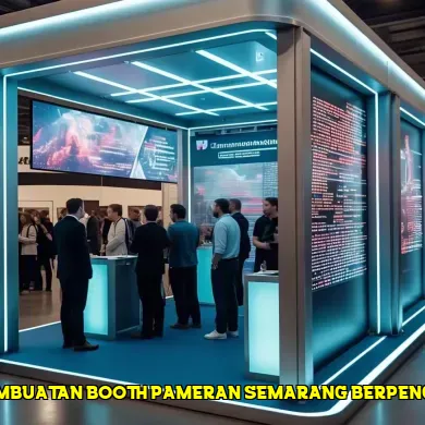 biaya pembuatan booth pameran semarang berpengalaman